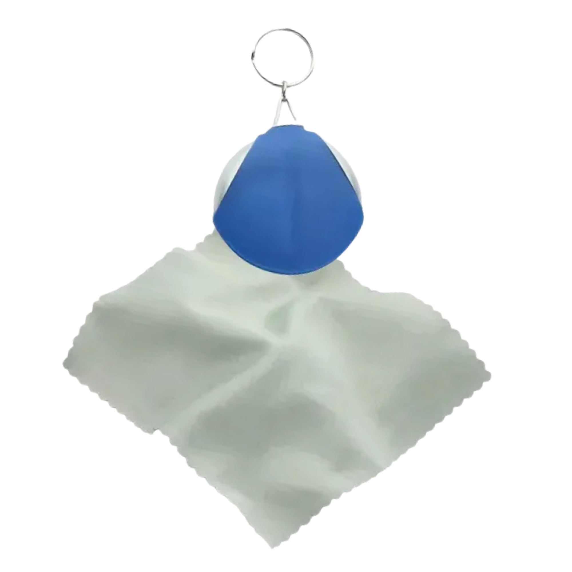 Budget Pocket Microfiber Lens Cloth Key Chain 3