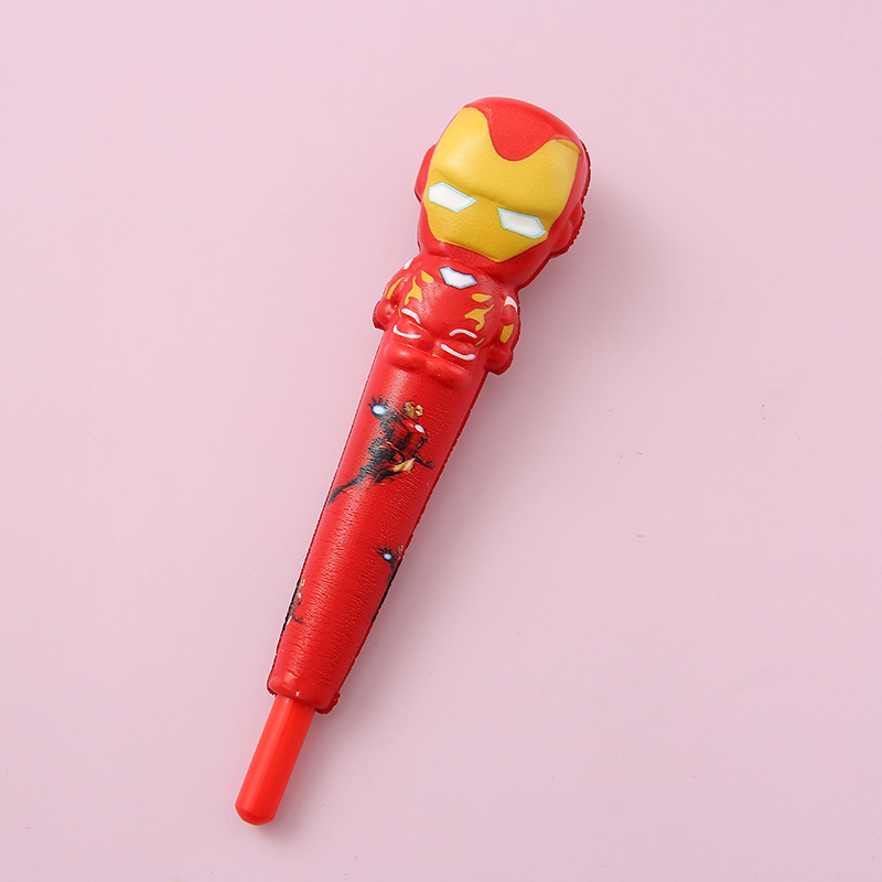 2 in 1 Super Hero Ball Pen and Squeeze Toy 9