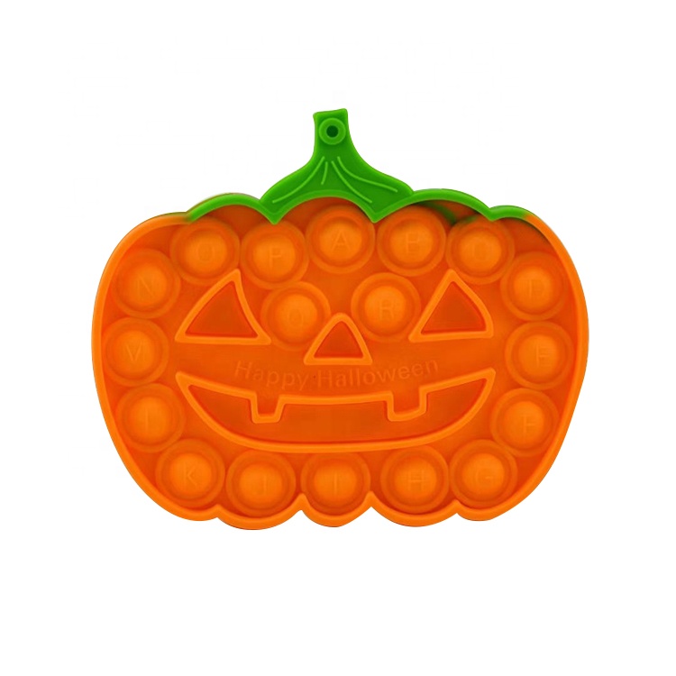 Pop It Fidget Toy Halloween Jack-o'-lantern Pumpkin 7