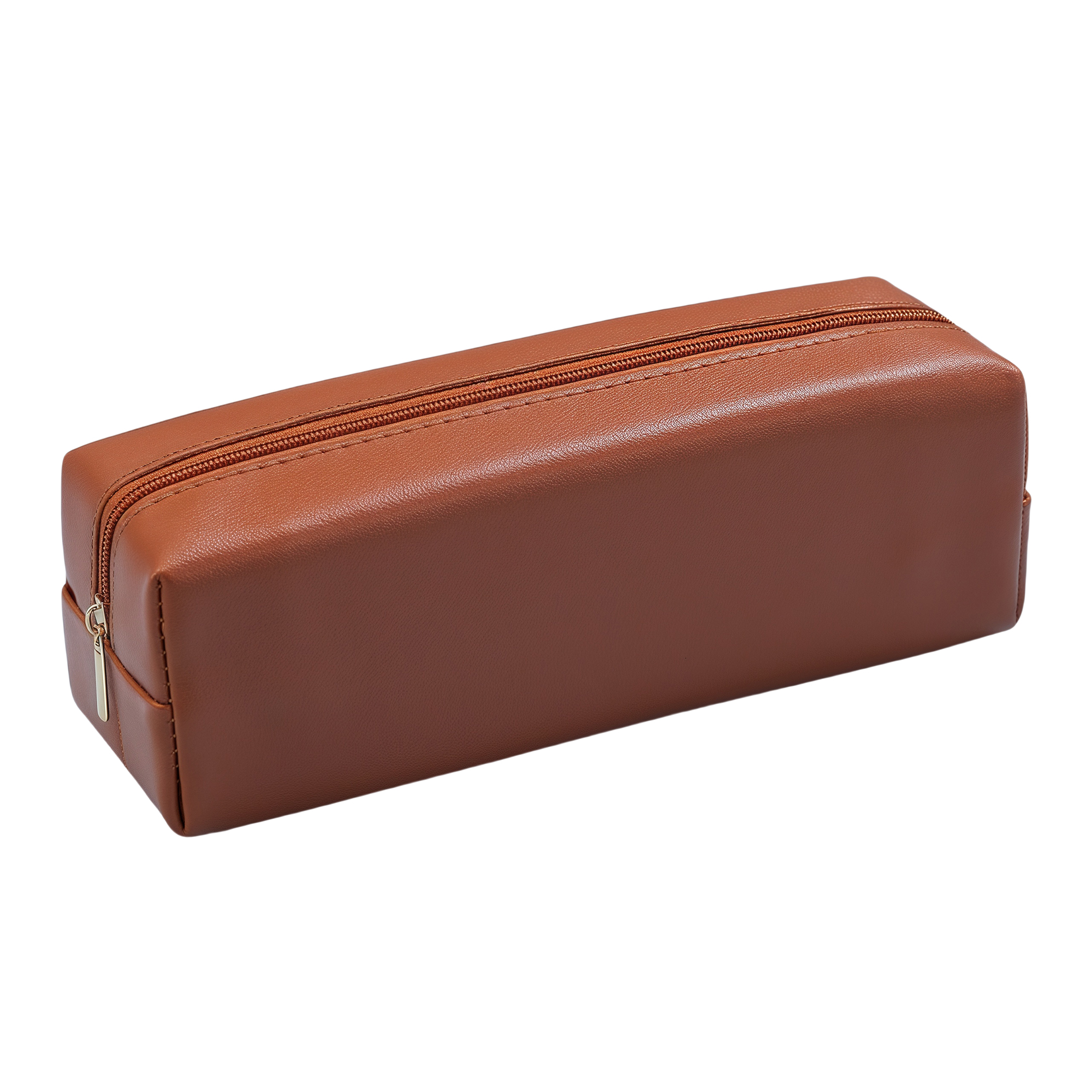 Large Capacity PU Leather Pencil Case 2