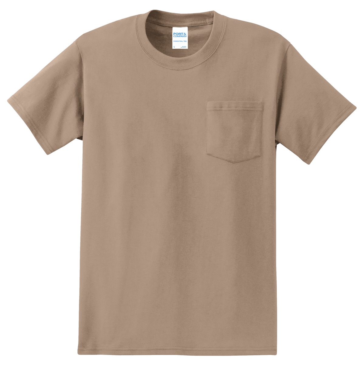 Port & Co Tall Essential Pocket Tee. PC61PT 132