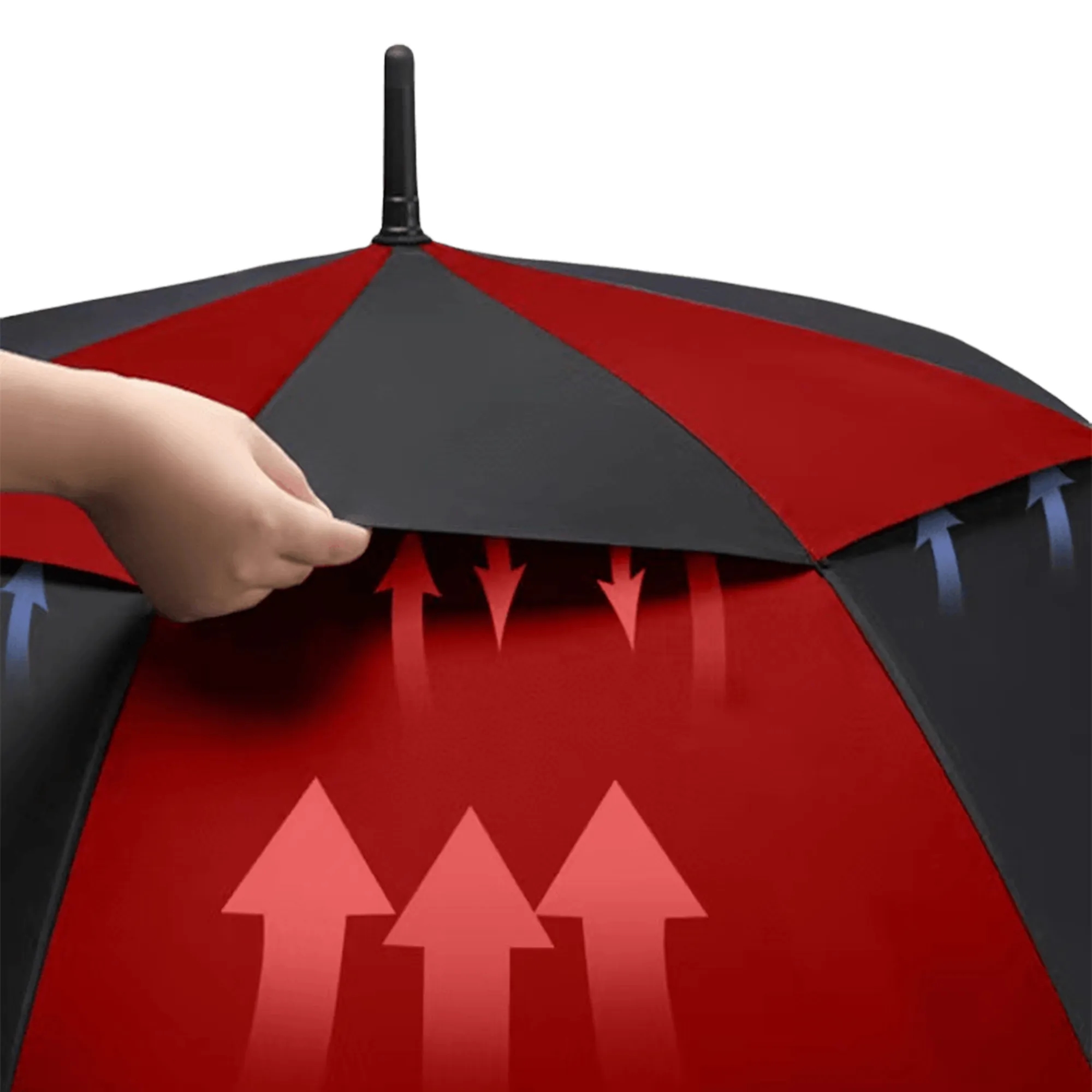 60" Arc Windproof Vented Golf Umbrella 5