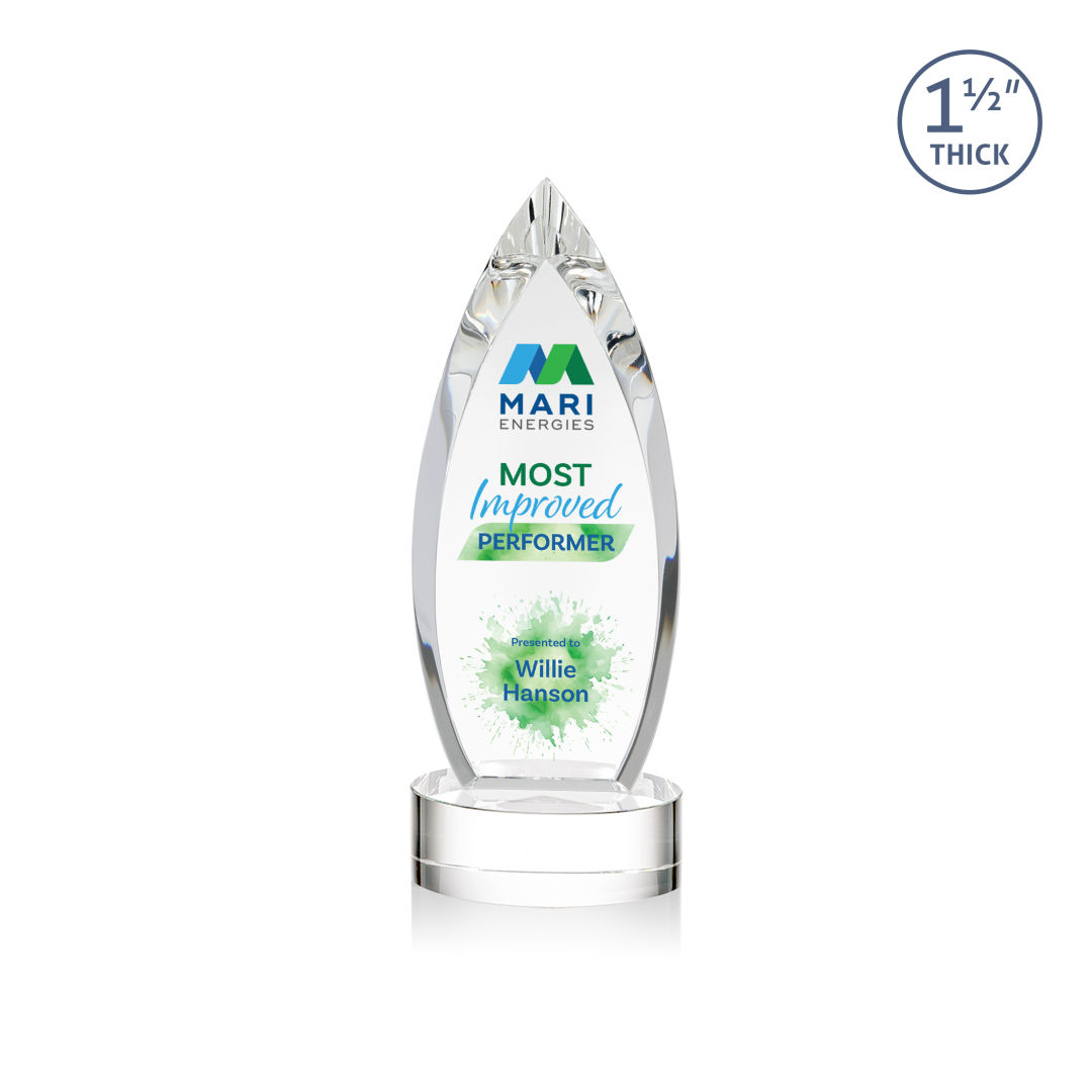 Fortier VividPrint™ Award on Base - Clear 6