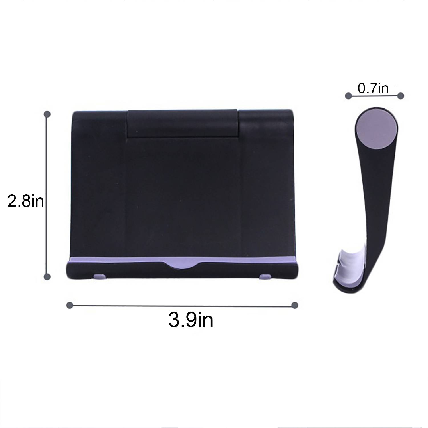 Foldable Plastic Phone Tablet Stand for Desk Use 10