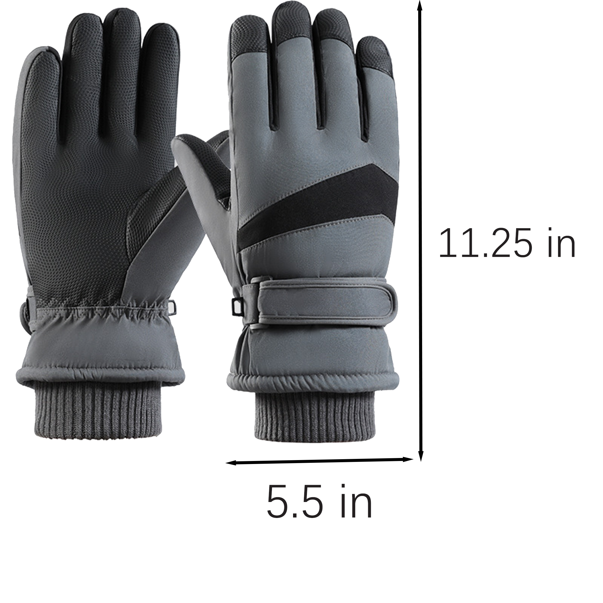 Winter Waterproof Ski Gloves 3