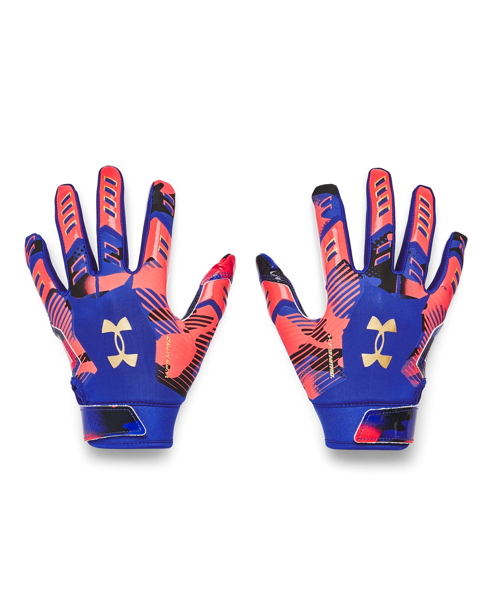 UA F9 Nitro Printed Boys' Football Gloves 4