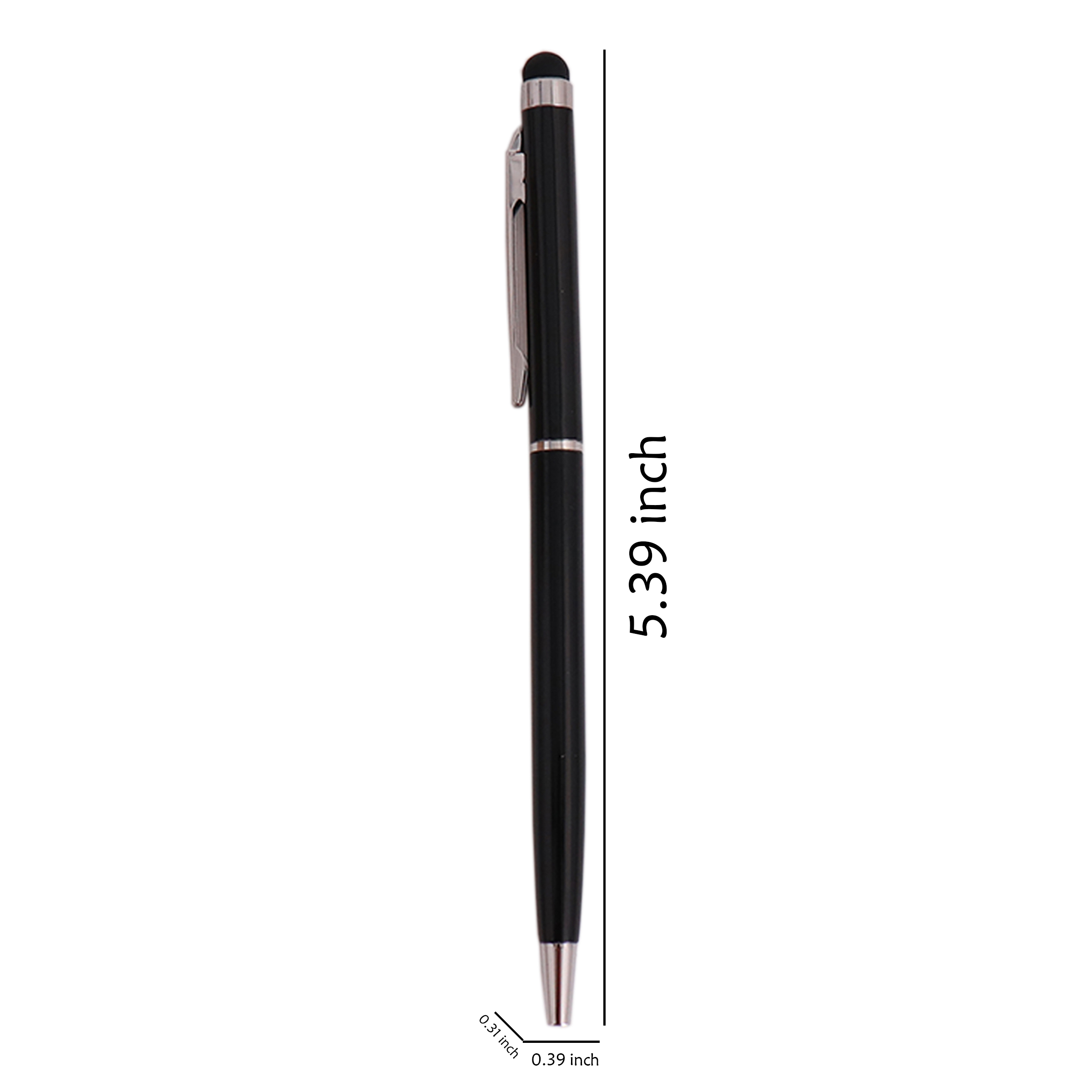 Metal 2-In-1 Rotatable Touchscreen Pen 17