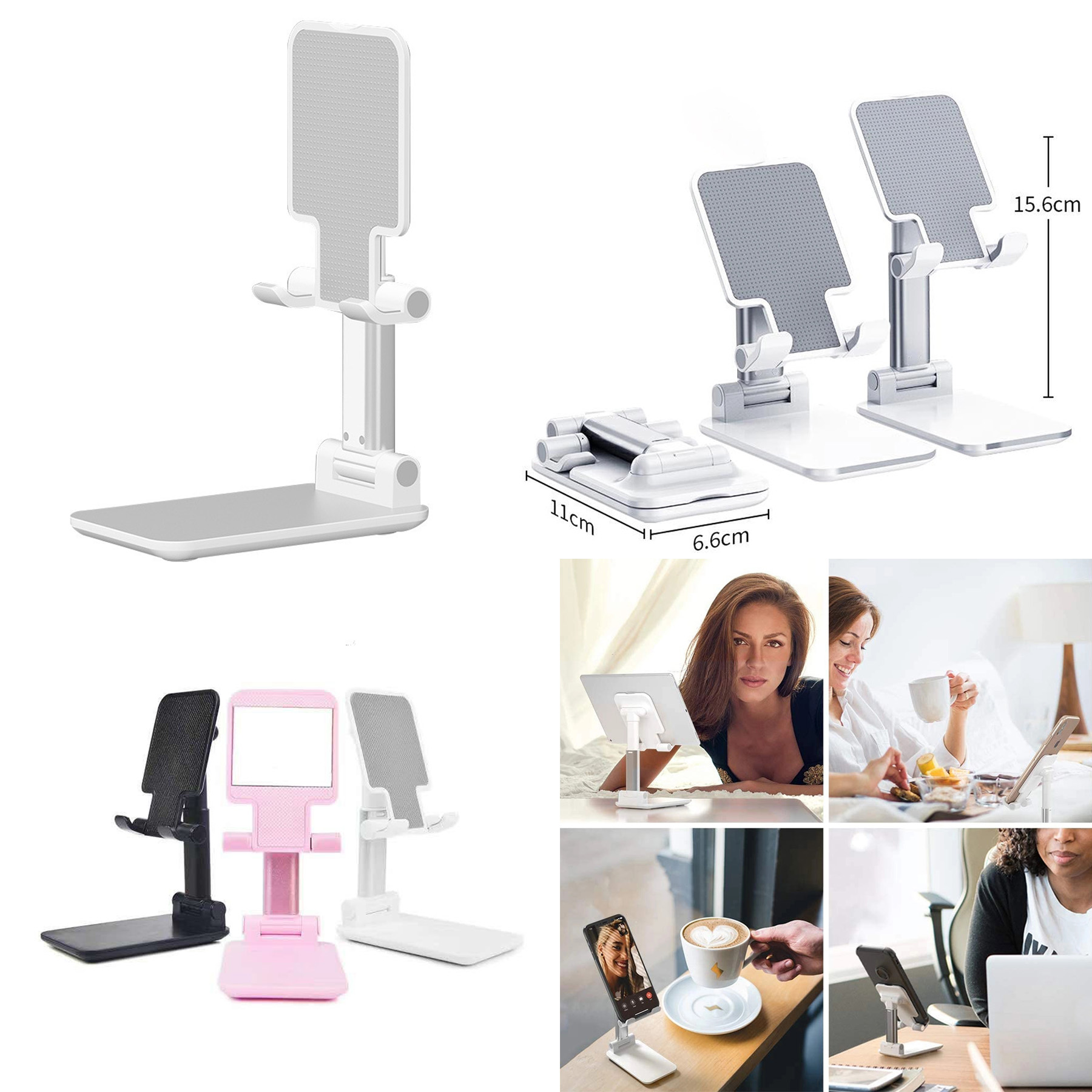 Foldable Desktop Phone Stand 1