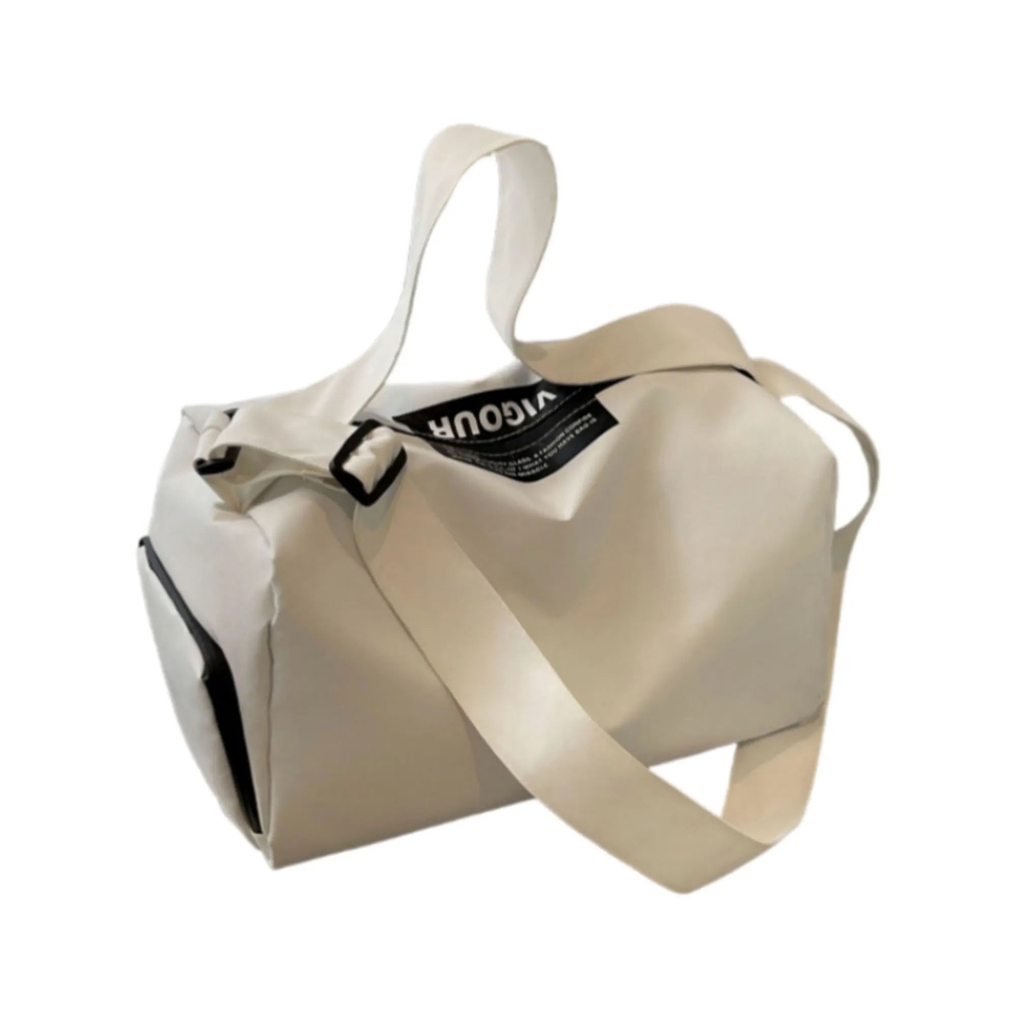 Large Waterproof Oxford Duffel Bag With Wet Dry Compartments 2