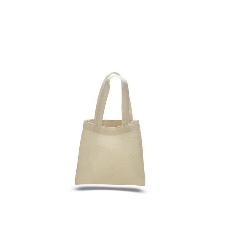 Mini Tote Bag - 6"x6" (Blank), custom tote bag with logo imprint 2