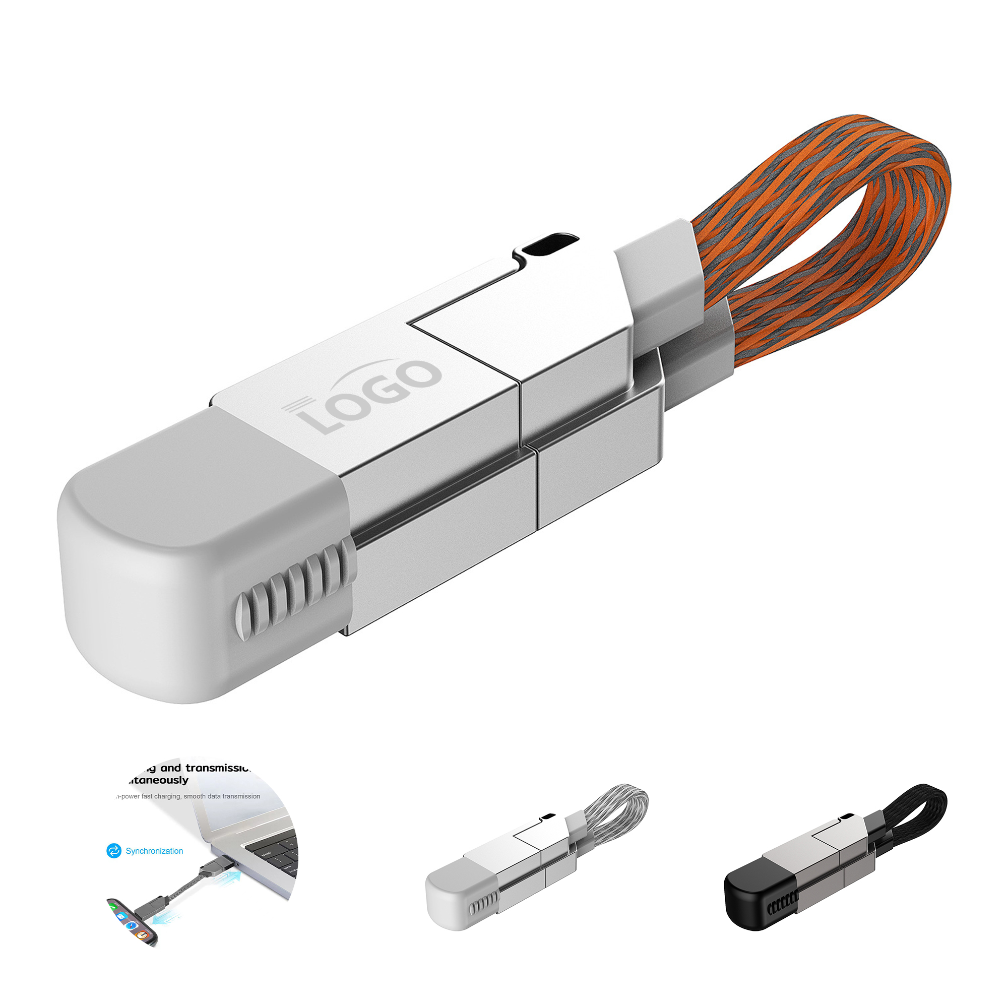 6-in-1 Universal Data Cable Converter with Multiple Ports 3
