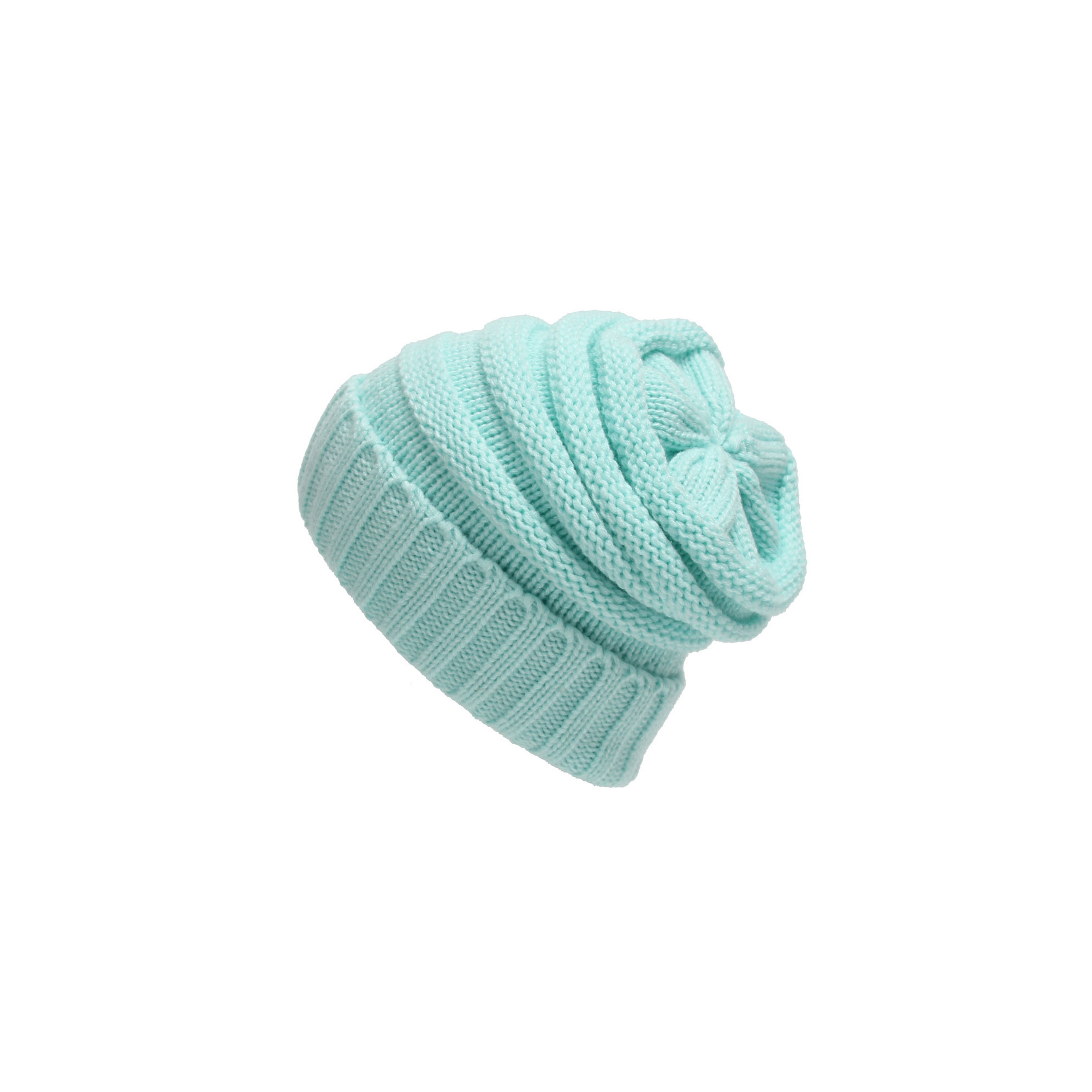 Acrylic Rib Knit Slouch Beanie 8