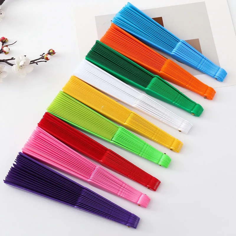 Chinese Style Solid Color Fan 7