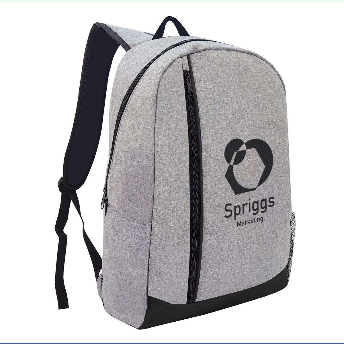 Hancock Heathered Laptop Backpack 1