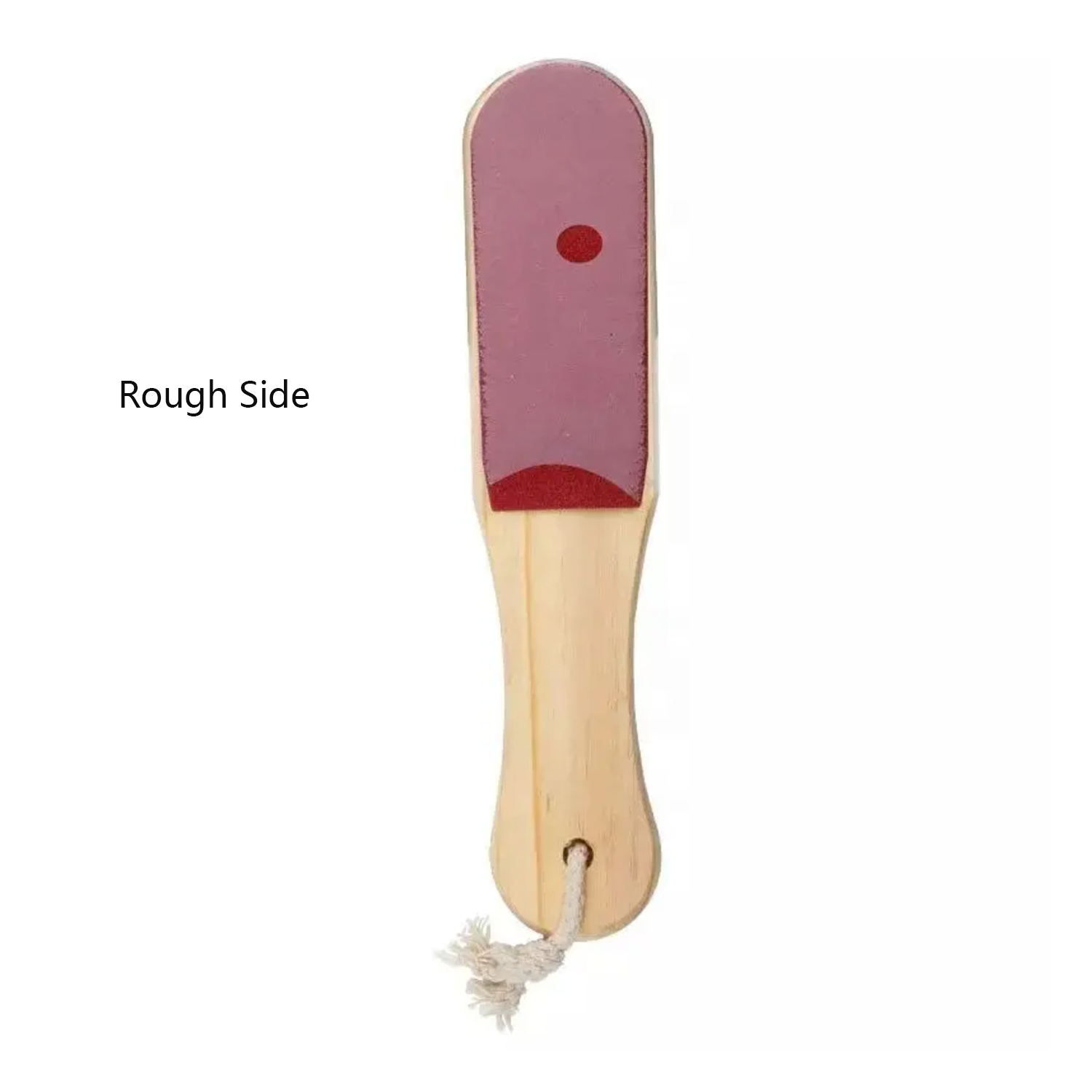 2-Sided Wooden Nail Pedicure Tools Sandpaper Foot File 1
