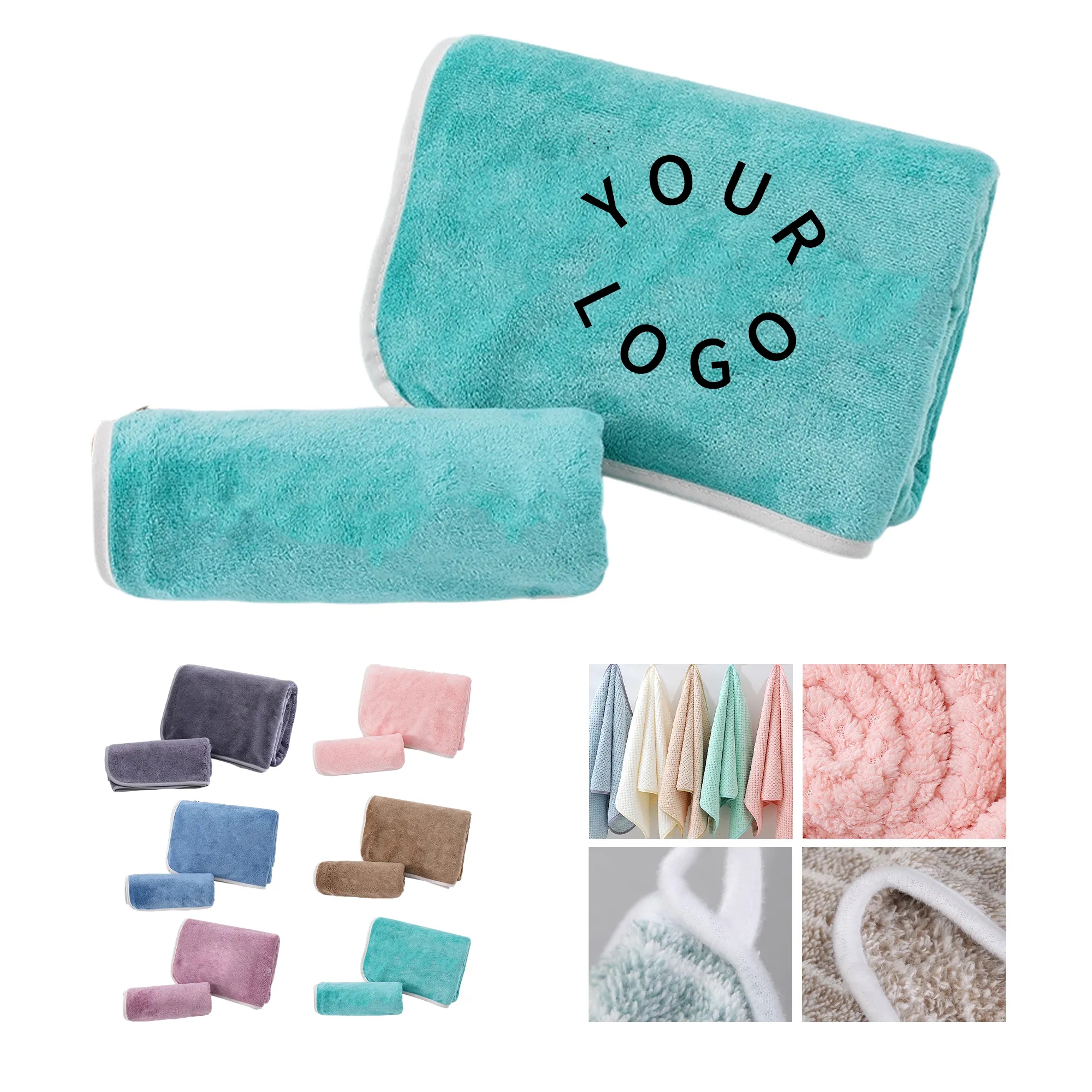Coral Fleece Gym Towel 2