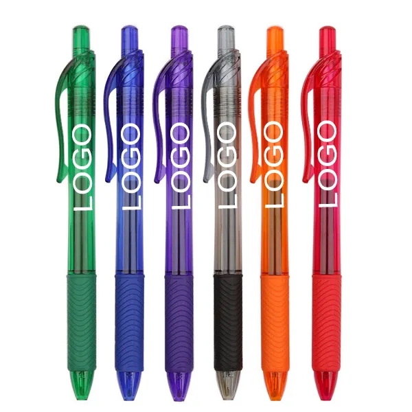 Retractable Roller Gel Ink Pen 7