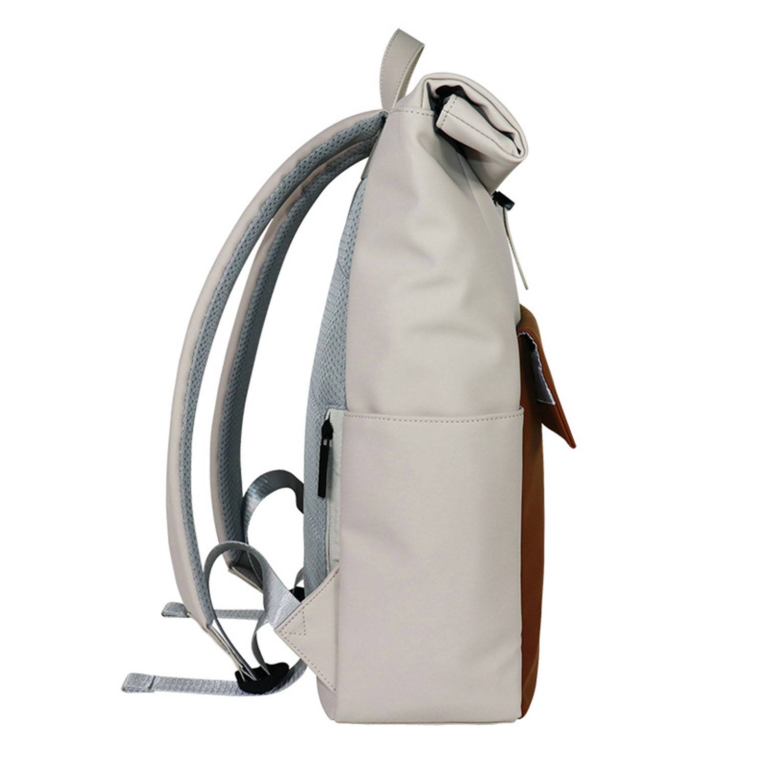 Oxford roll business casual backpack 4