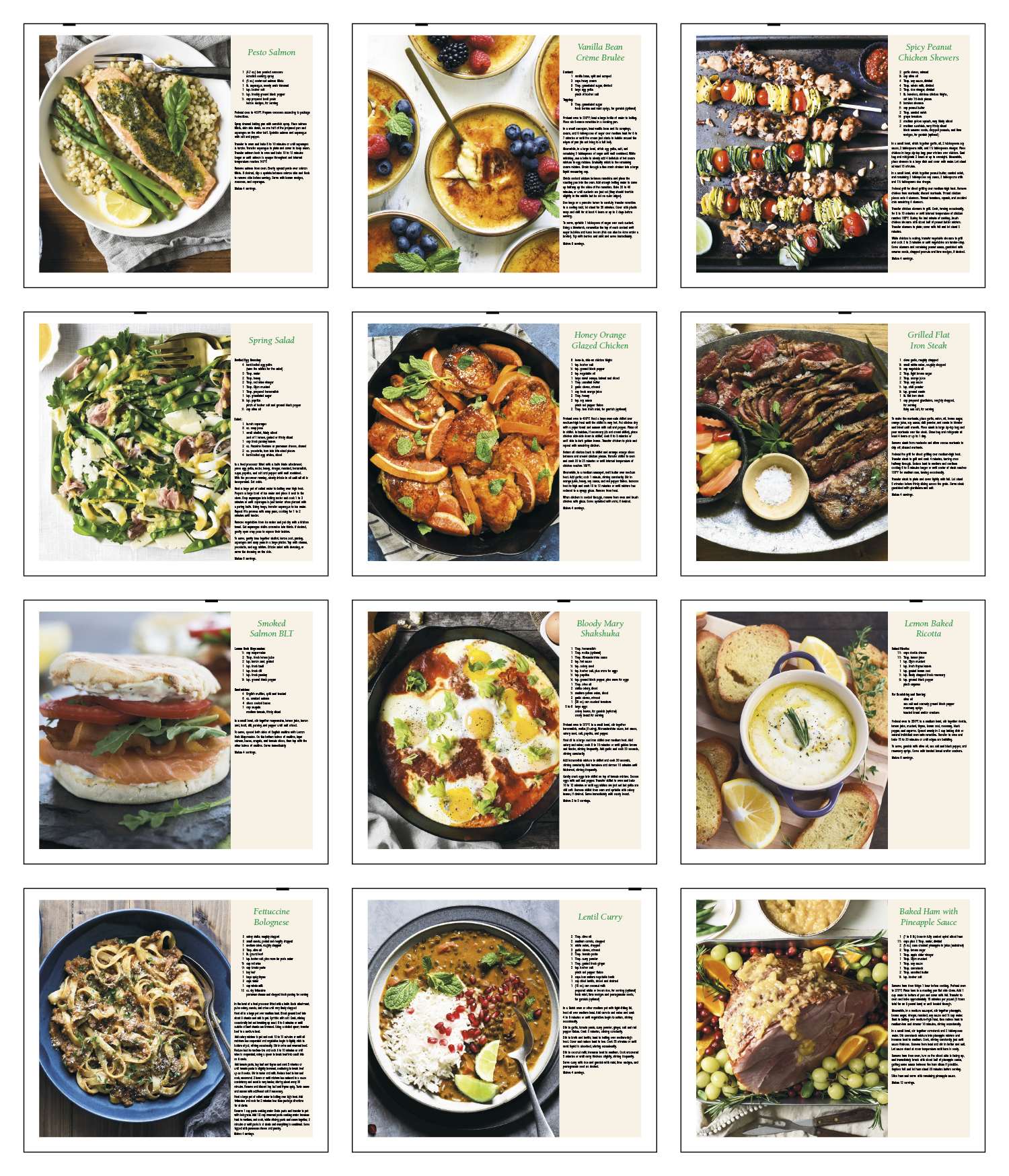 HotLine® Products Recipe Pocket Calendar 44