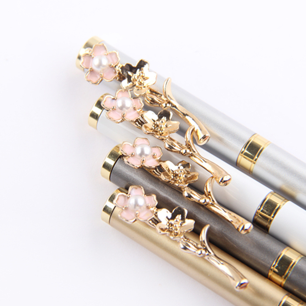 Flower Metal Ballpoint Pen 2