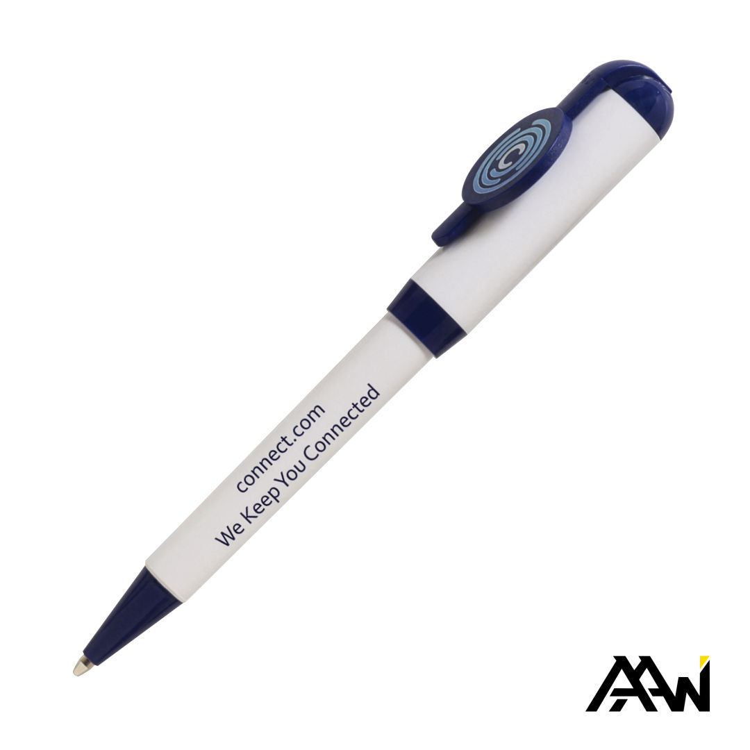 Jumbo VividPrint™ Billboard Twist White Pen - Colored Accent 5