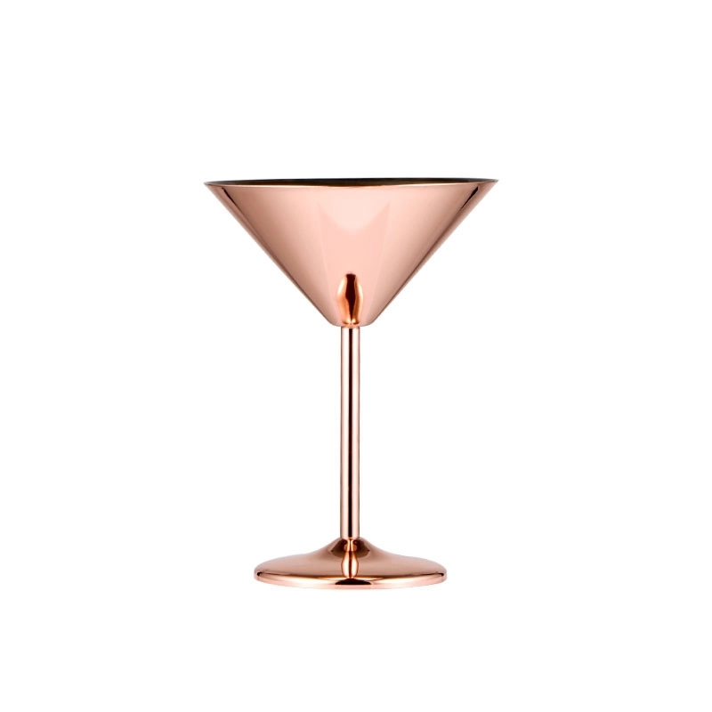 Custom 7 oz Stainless Steel Margarita Glasses 9