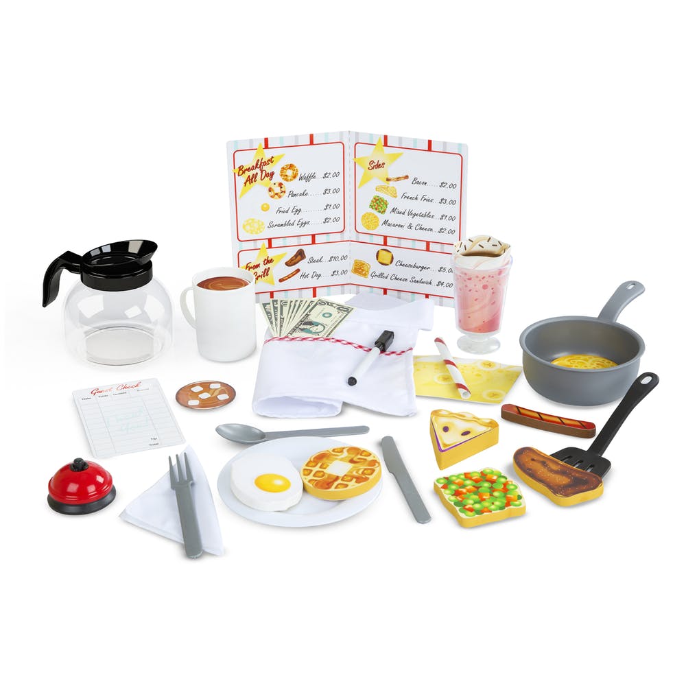 Melissa & Doug Restaurant Playsets - 4 Colors Ages 3+ 13" x 10" 2