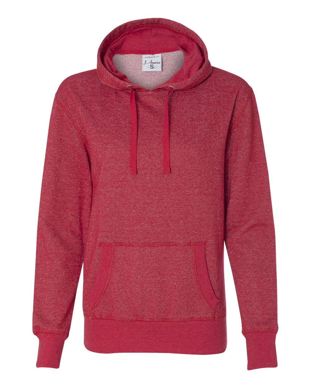 Women's Glitter French Terry Hooded Sweatshirt - 8860 2