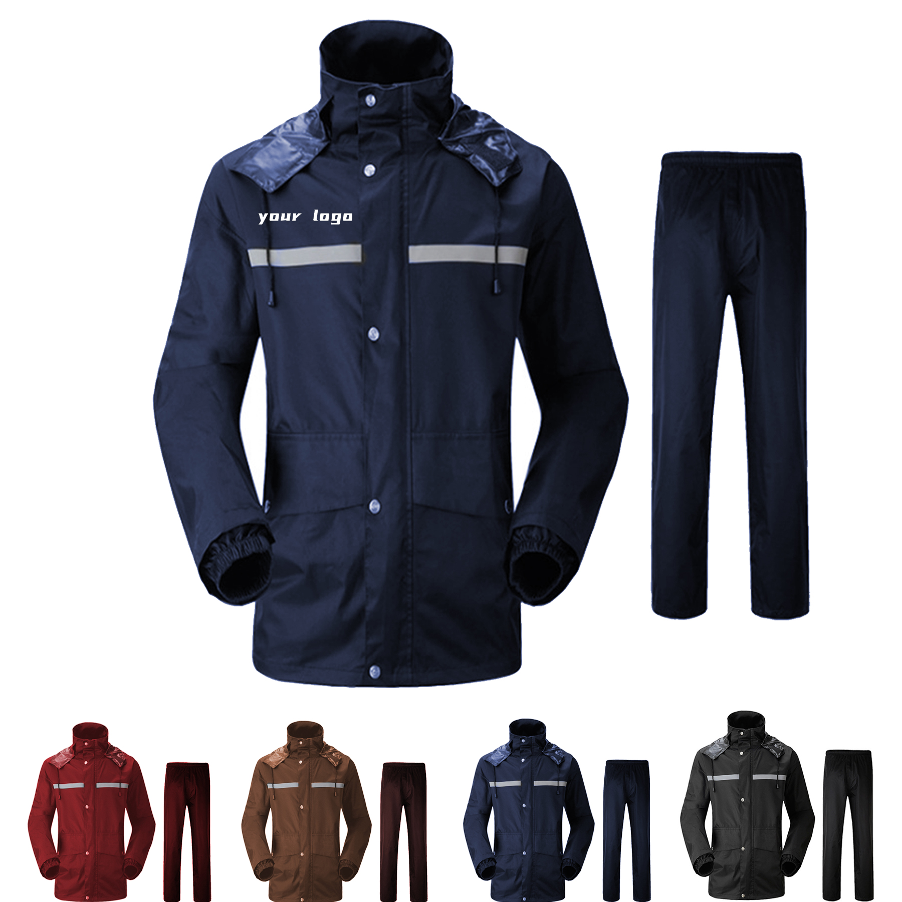 Unisex Breathable Rain Coats 2