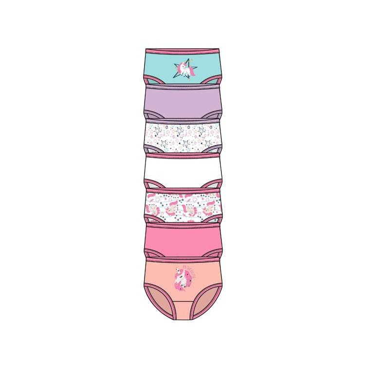Girls Briefs - Size 4-6X 1
