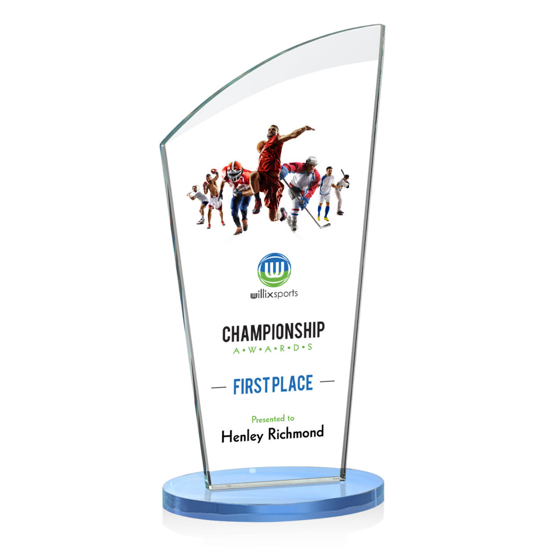 Tomkins VividPrint™ Award - Sky Blue 5