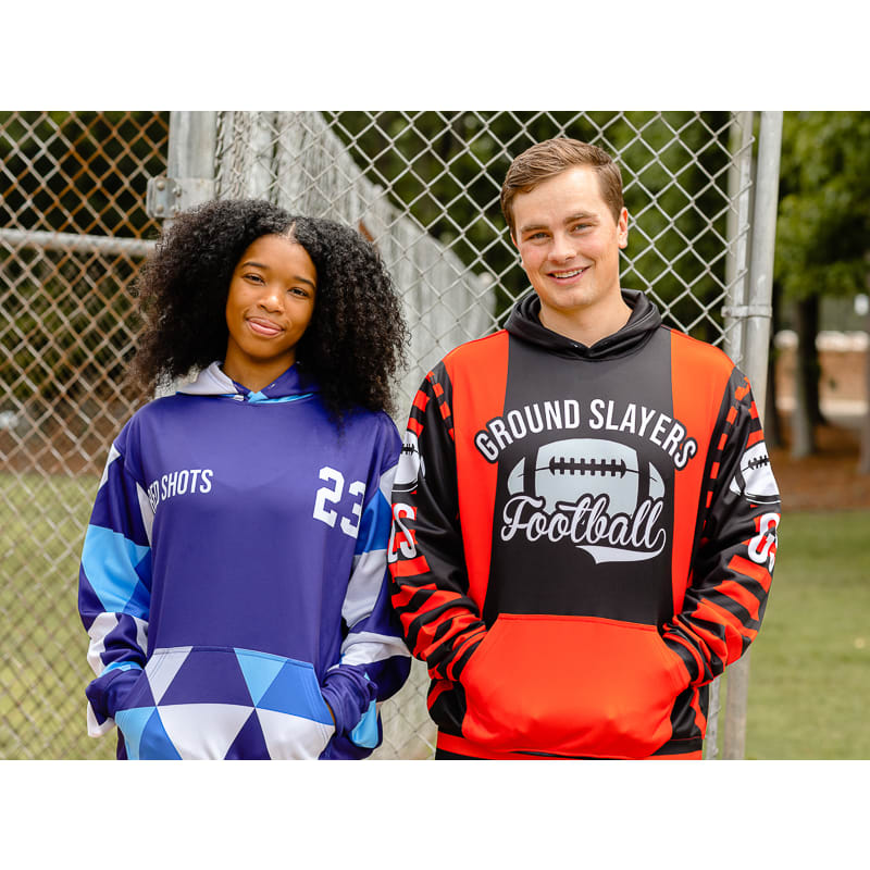 Custom Full Color Adult Hoodies, custom hoodie or sweatshirt with logo imprint 14