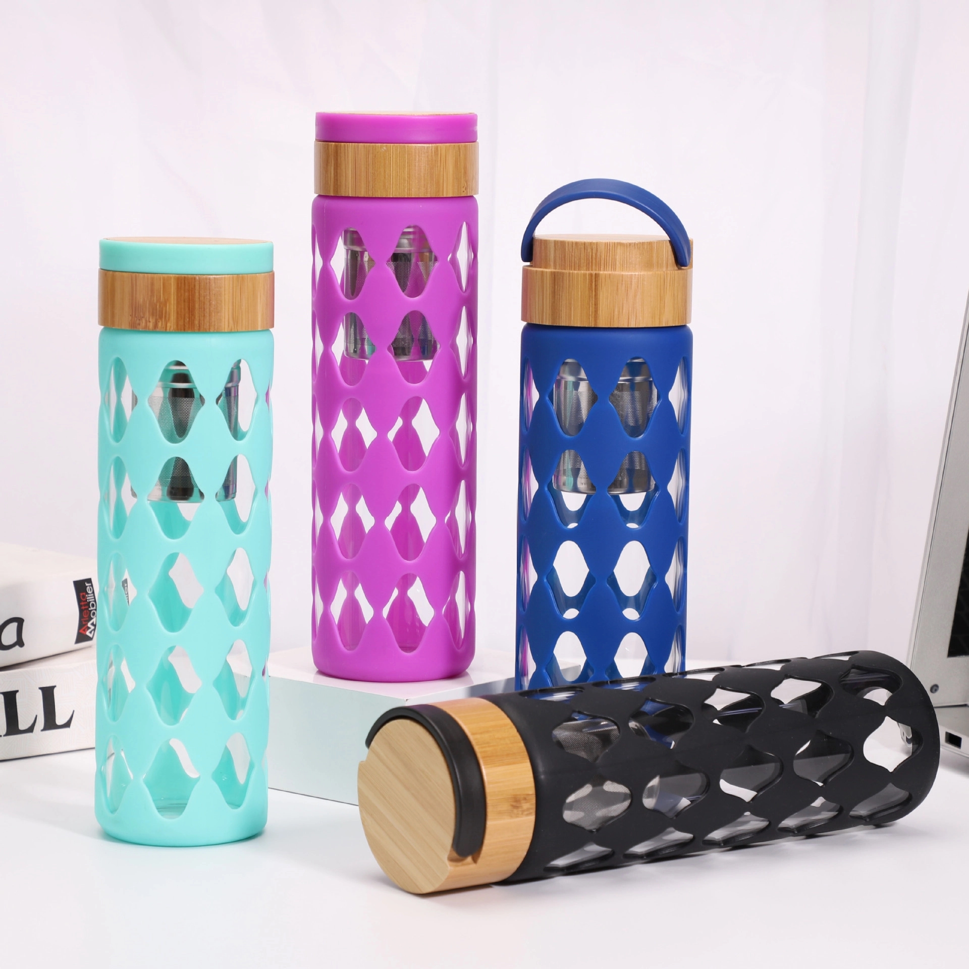 High-strength Borosilicate Glass Water Bottle 2