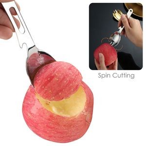 Versatile Stainless Steel 4 In 1 Spork Spoon Fork 12