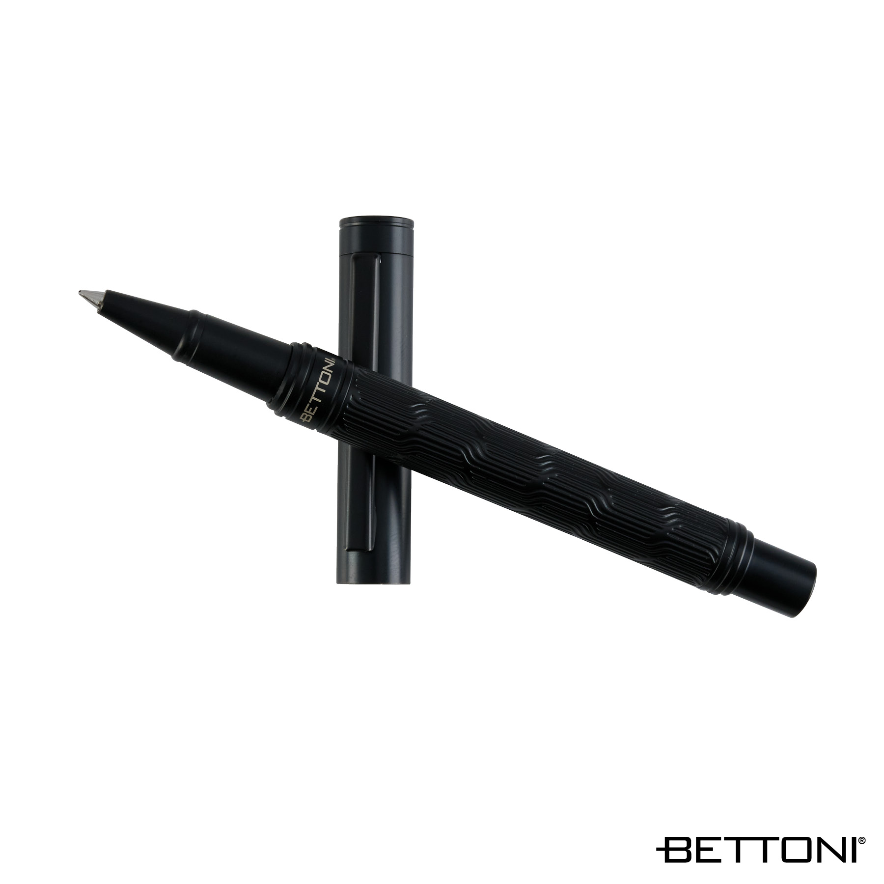 Bettoni® Torino Brass Cap-Off Rollerball Pen 7