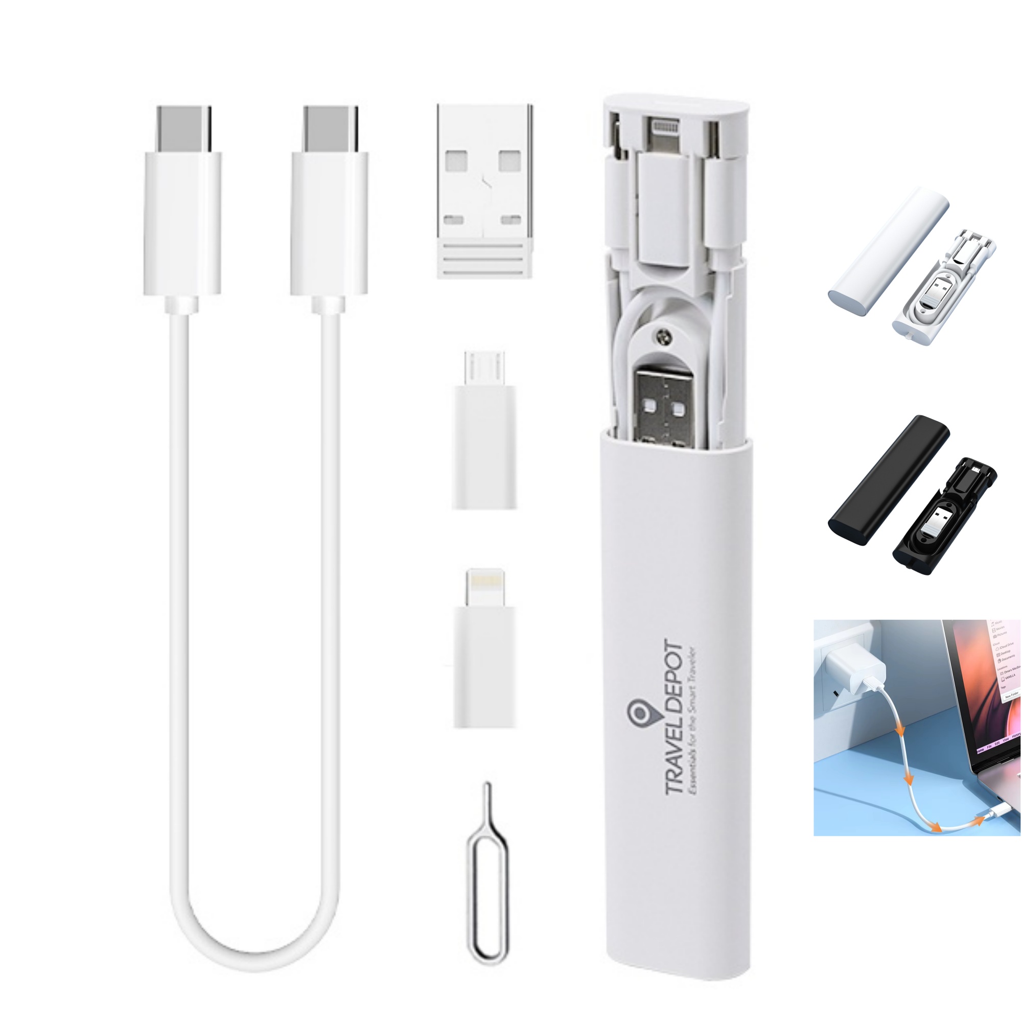 Multi USB Charging Adapter Cable Kit 2