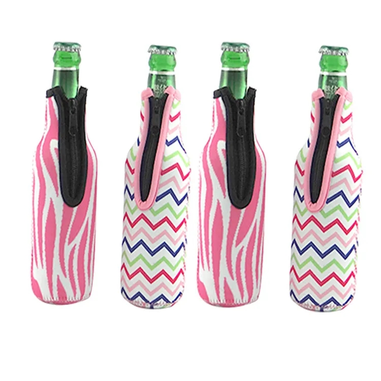 Beer Bottle Neoprene Insulator Cooler, custom koozie with logo imprint 4