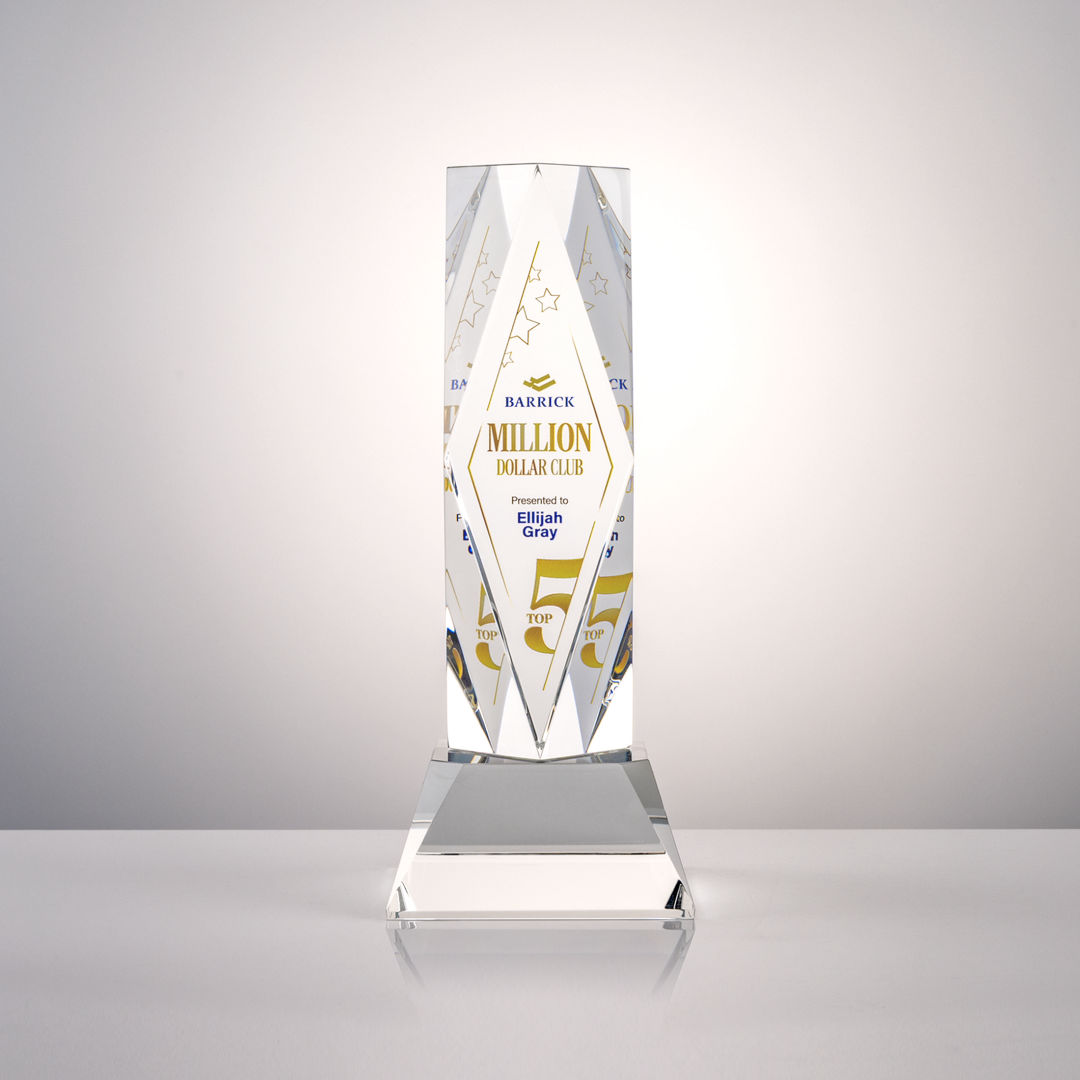 President VividPrint™ Award on Base - Clear 2