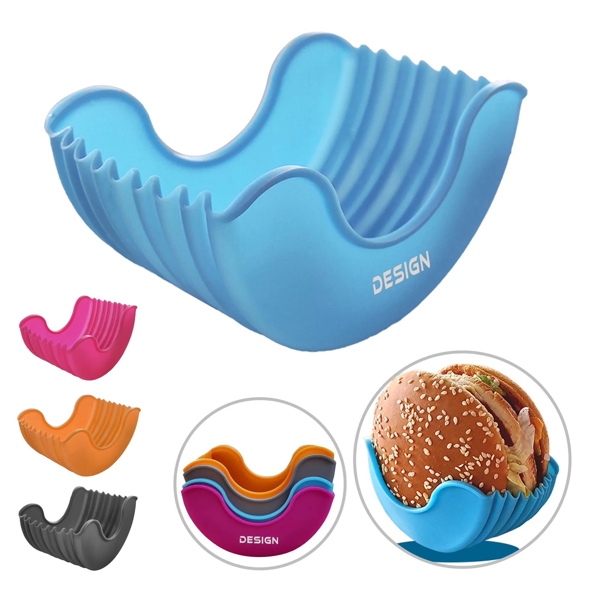 Silicone Burger Holders 5