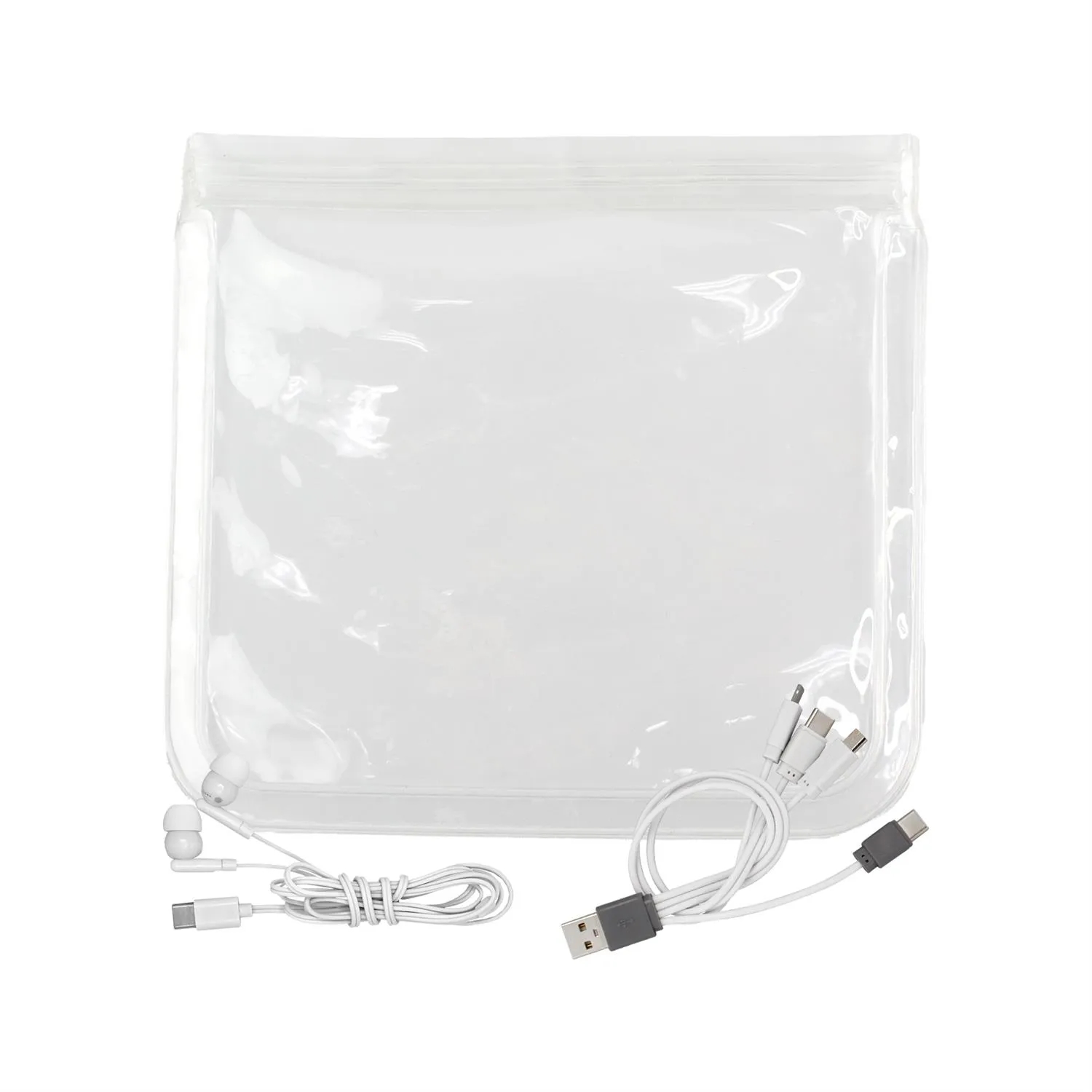 Clear Cable & Ear Bud Set 18
