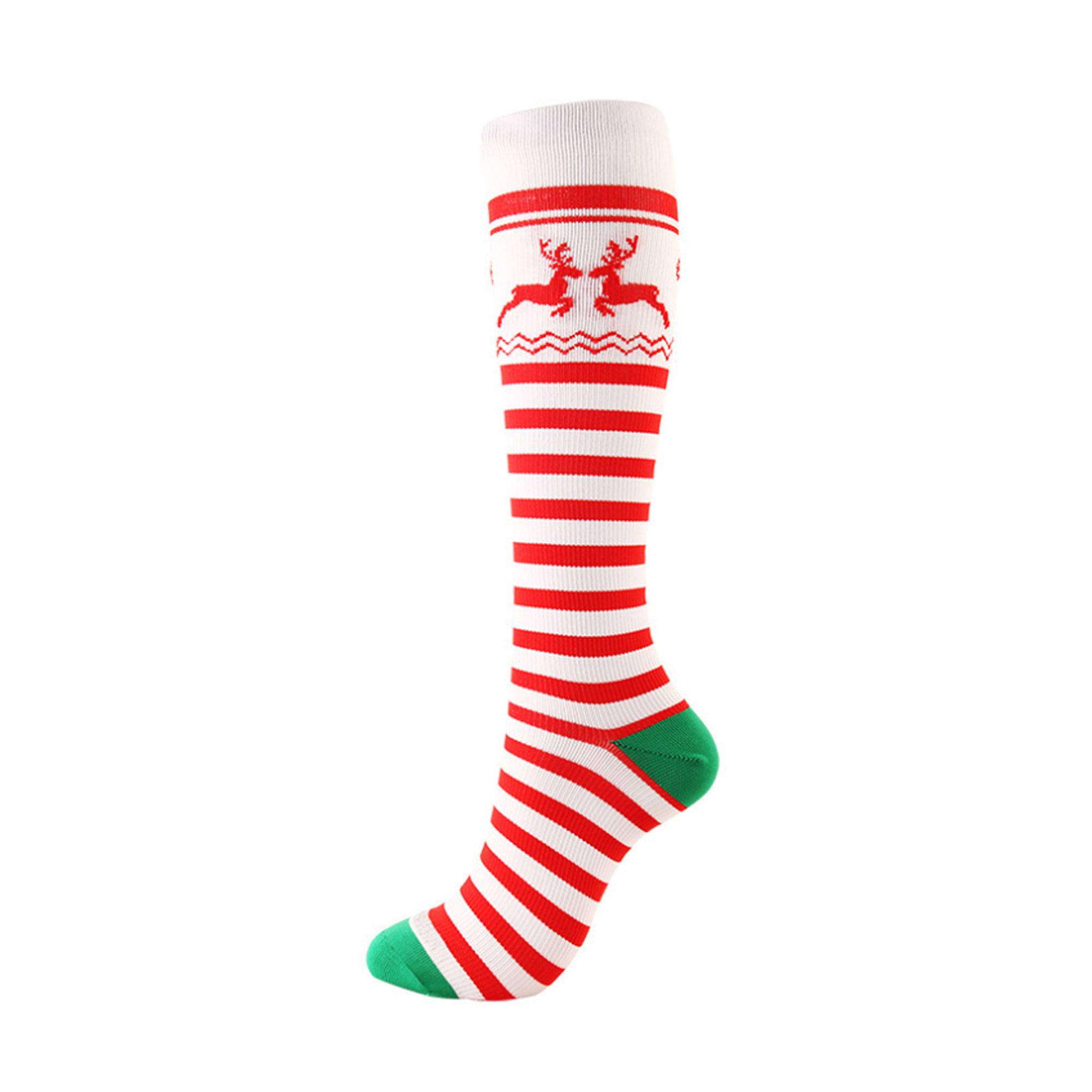 Christmas Santa Hat Nylon Socks 6