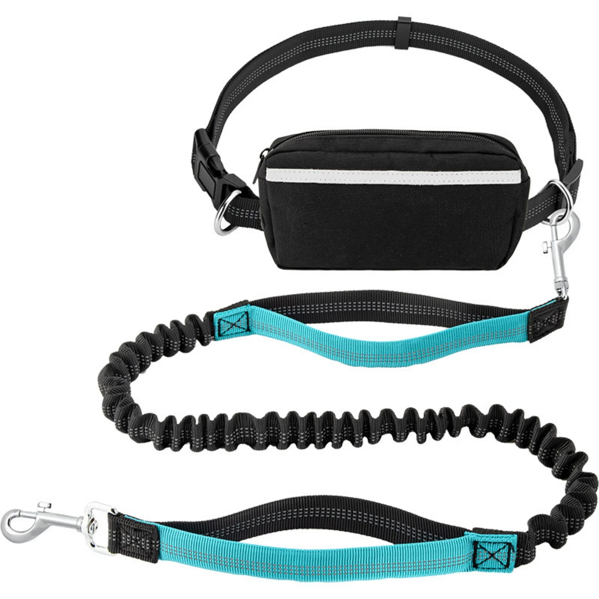 Multi-Functional Retractable Hands-Free Leash Waist Bag 11