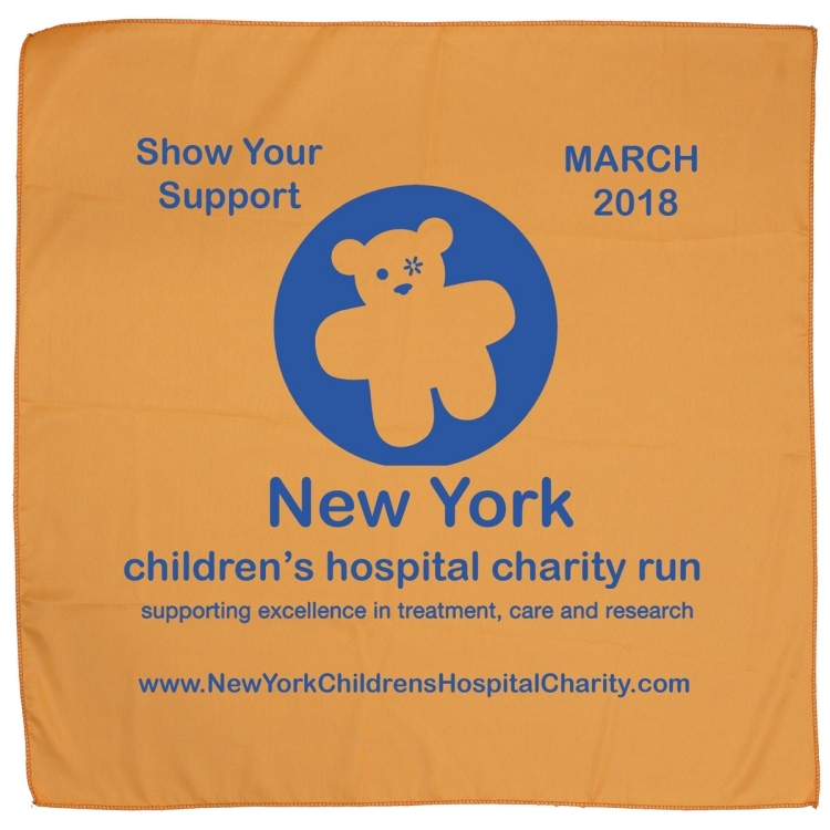 "THE AURORA BANDANA" Headband and Neck Wear Silkscreen - Domestic Production - 22" x 22" 9