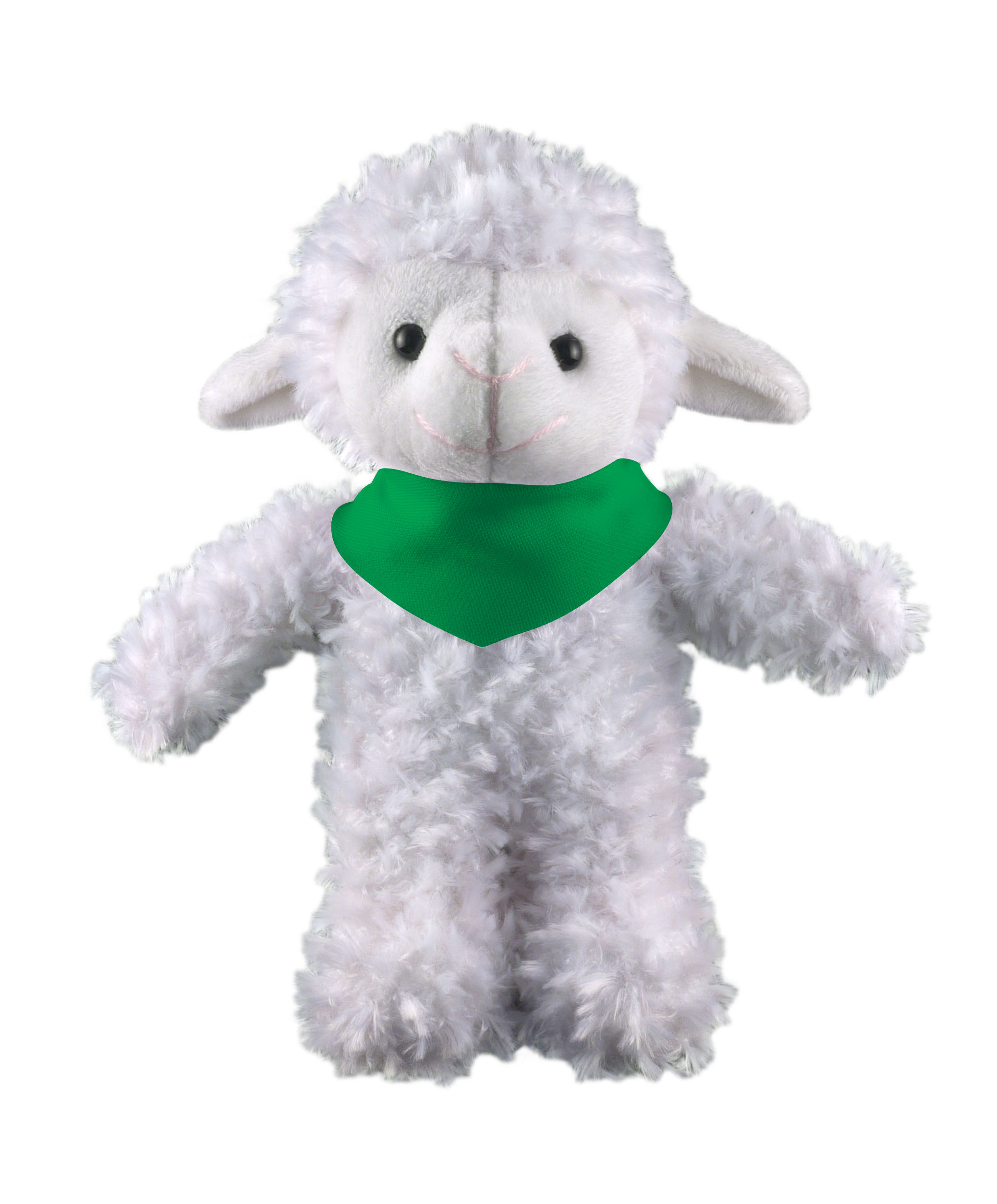 Soft Plush Stuffed Sheep with Bandana 4