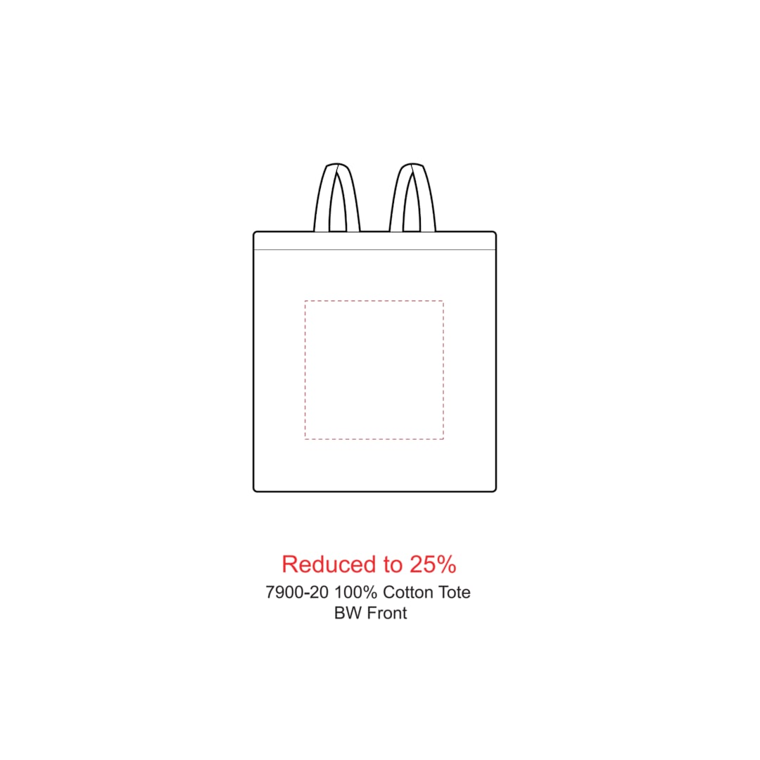 100% 4oz Cotton Canvas Convention Tote 6