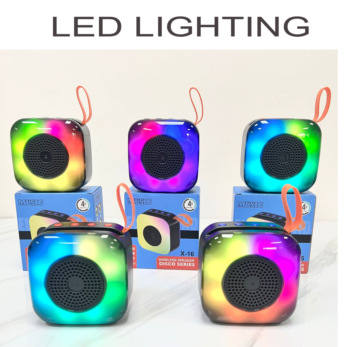 Portable Wireless LED Speaker 3