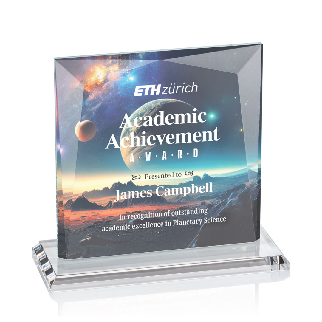 Tanner VividPrint™ Award - Clear