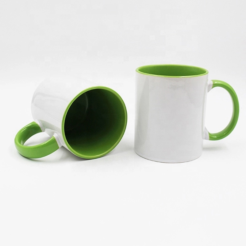 Custom 12 Oz Color Ceramic Mug 8