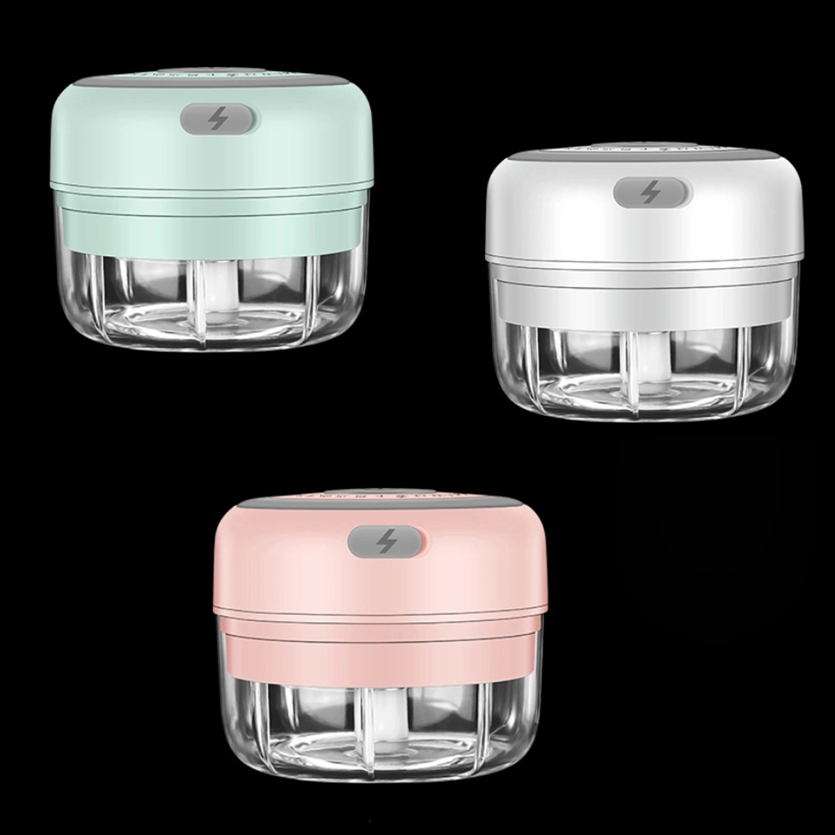 Electric Onion Chopper Garlic Press 7