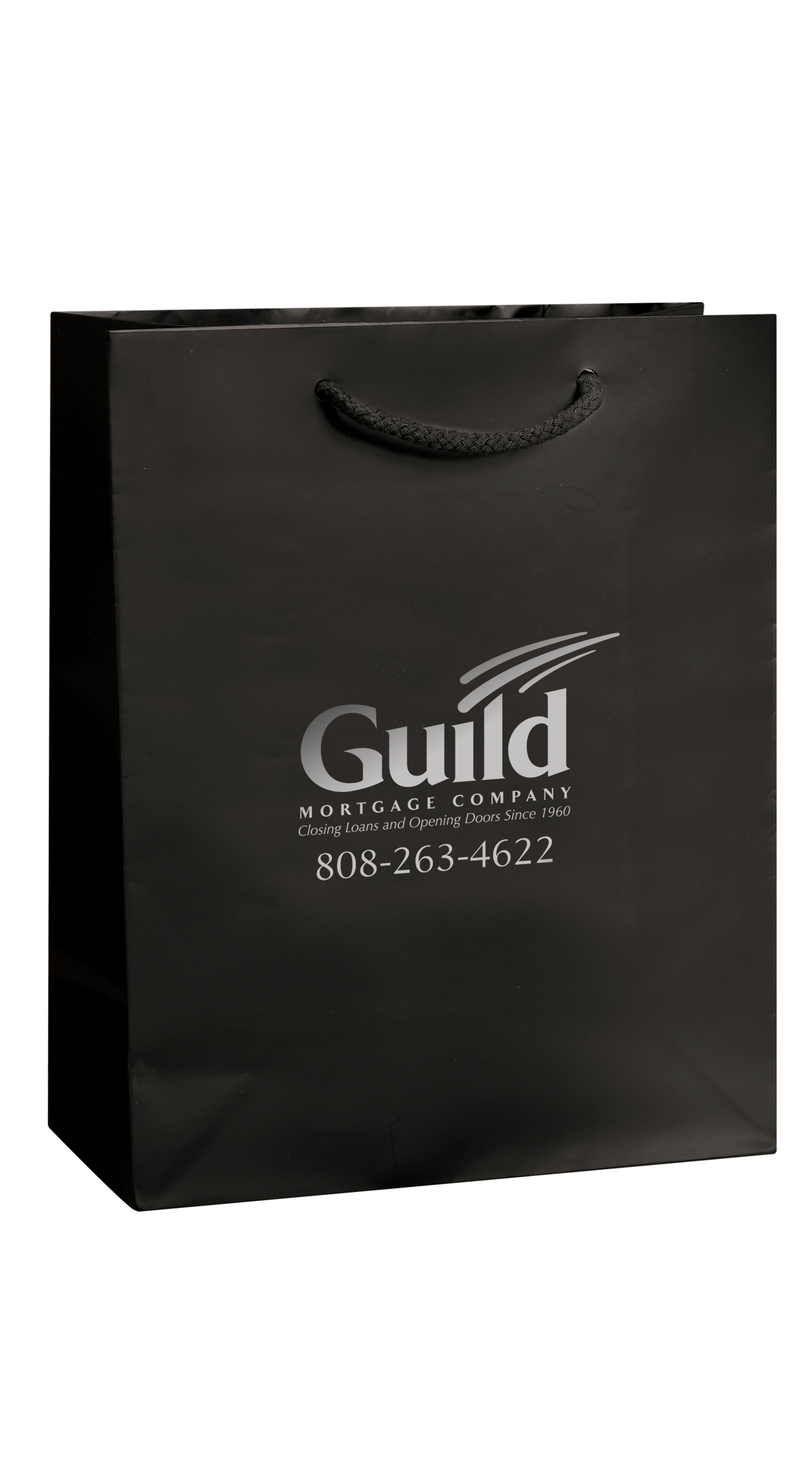 Matte Laminated Euro Tote Bags - Foil Stamped 17